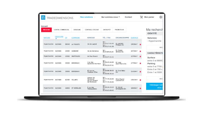 produits de consultation